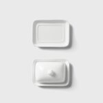 Top View of Butter Dish Mockup