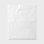 Top View of Carrier Plastic Bag Mockup