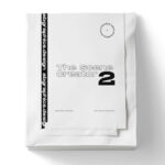 Top View of Closed Paper Envelope Mockup