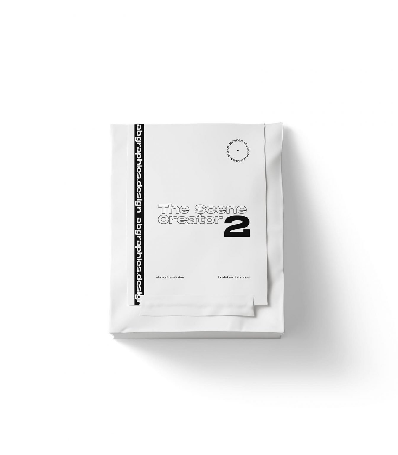 Top View of Closed Paper Envelope Mockup FREE PSD