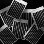 Top View of Hard Cover Book Mockups on Dark Background