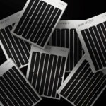 Top View of Hard Cover Book Mockups on Dark Background