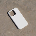 Top View of iPhone Case Mockup on Path
