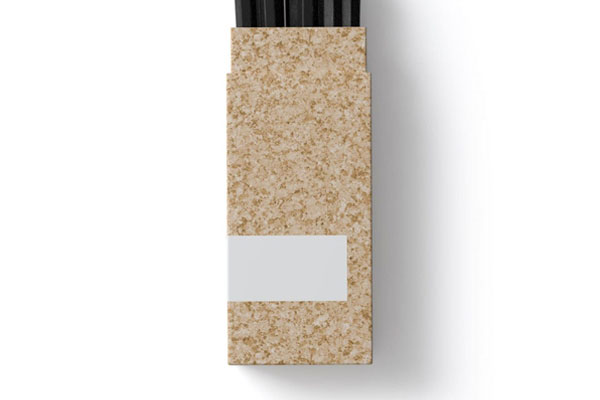 Top View of Pencil Stand Mockup