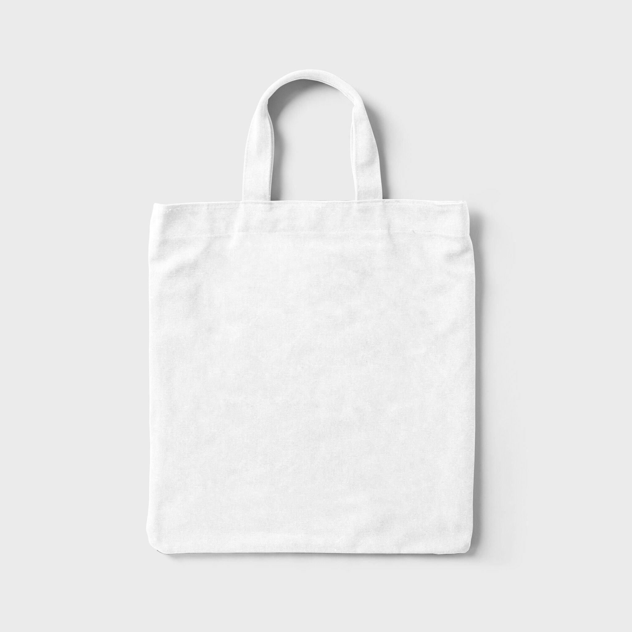 Top View of Simple Jeans Bag Mockup FREE PSD