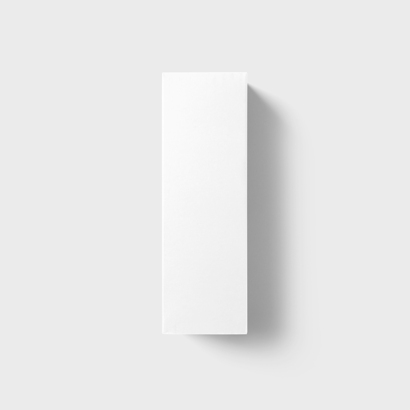 Top View of Simple Oblong Box Mockup FREE PSD