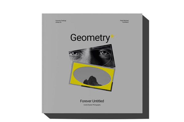 Top View of Small Square Magazine Mockup