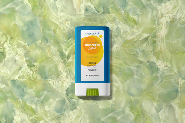 Top View of Sunscreen Stick Mockup