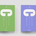 Top View of Two Book Covers Mockup