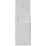Top View of Vertical Open Envelope Mockup