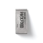 Top View of Vintage Paper Bag Mockup