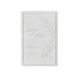 Top View Rectangle Handmade Paper Mockup