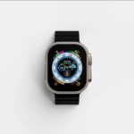 Top Vision of Apple Watch Ultra Mockup