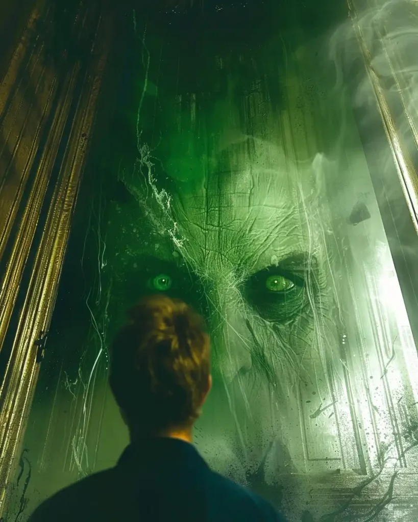 Tormented Man in Castle