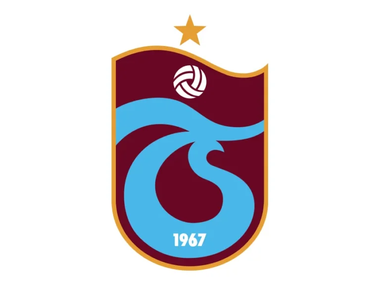Trabzonspor Resmi Altın Konturlu Versiyon Logo Logo