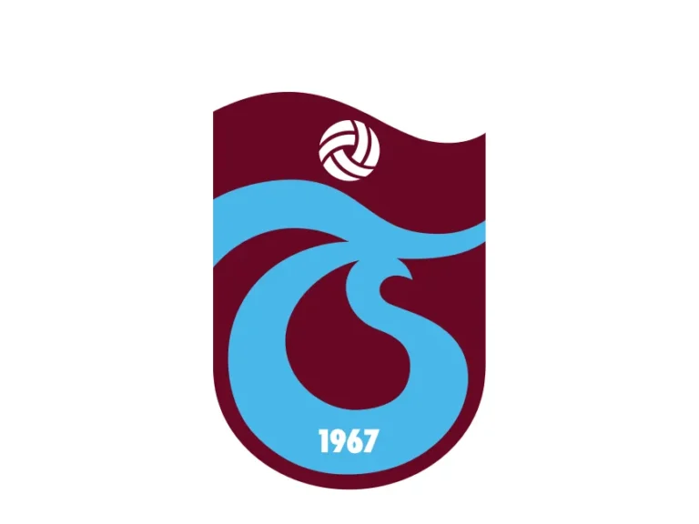 Trabzonspor Resmi Beyaz Konturlu Versiyon Logo