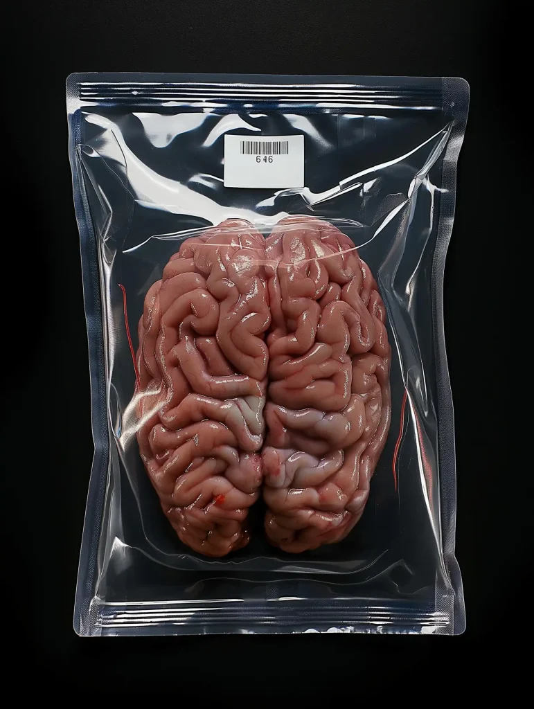Translucent Brain Packaging