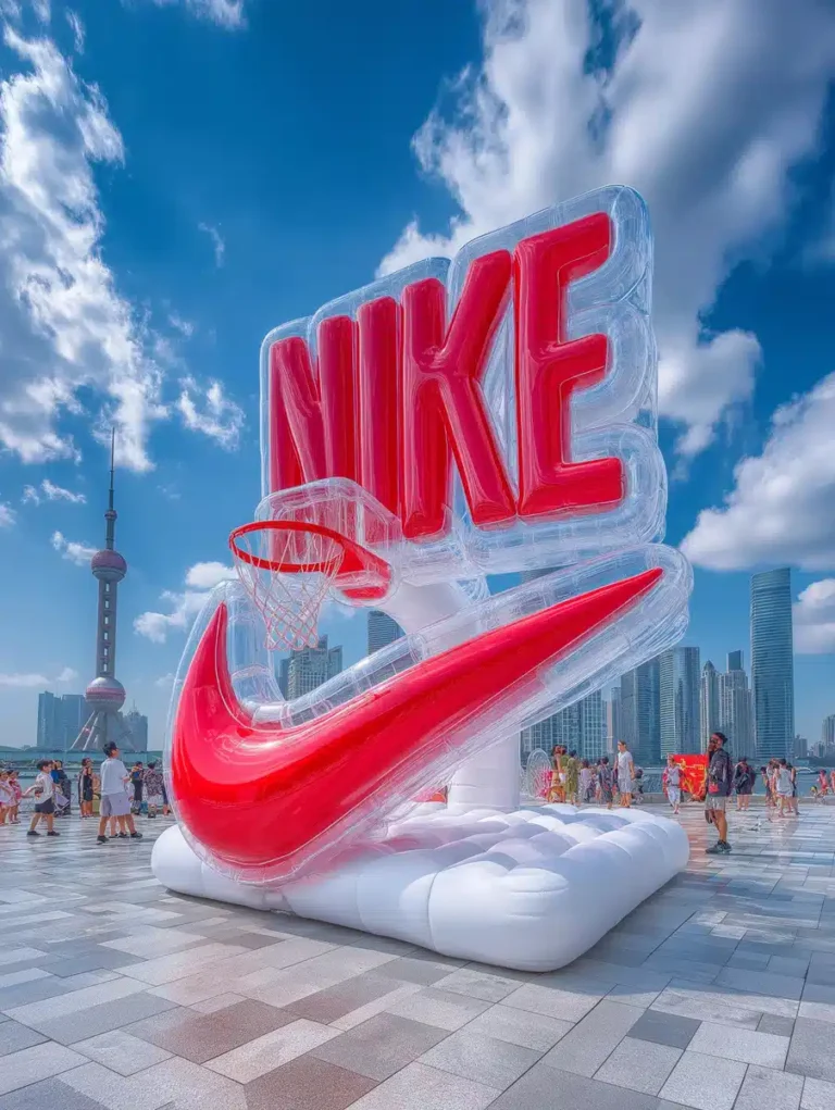 Transparent Basketball Court Installation