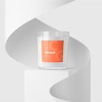 Transparent Candle Glass Mockup in 5 Views