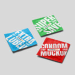 Triple Condom Mockup