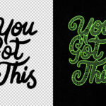 Trippy Ink Stamp Text Effect / Logo Mockup