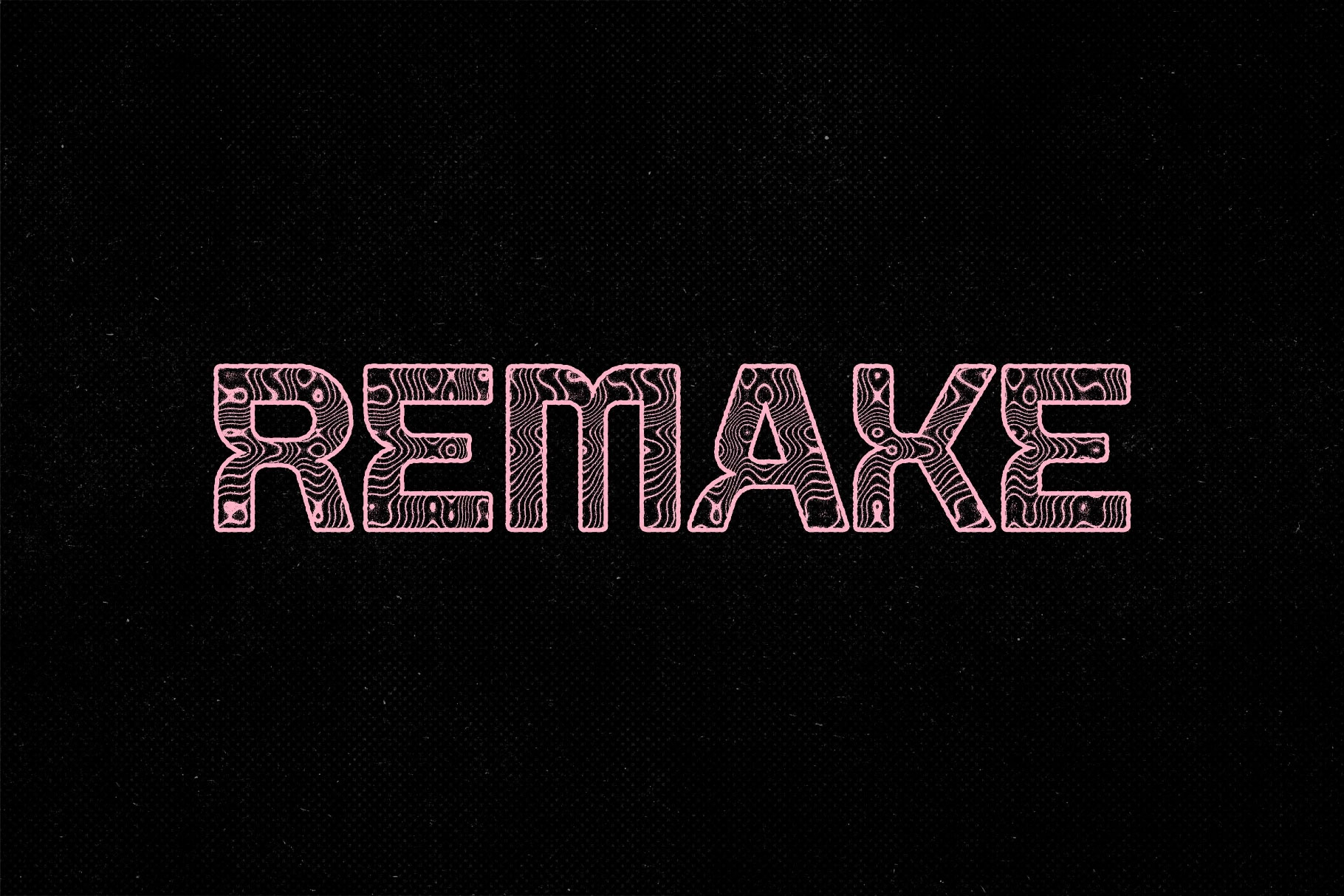 Free Trippy Ink Stamp Text Effect / Logo Mockup PSD Template