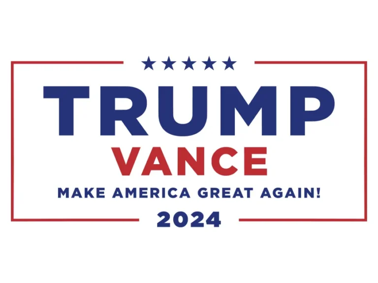 Trump Vance 2024 Presidential Campaign Logo