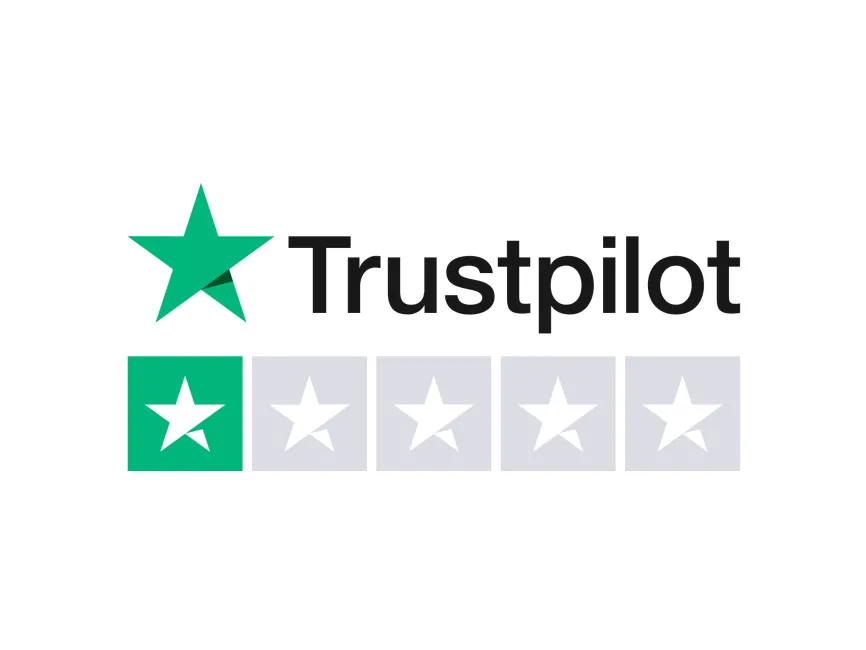 Trustpilot 1 Star Logo