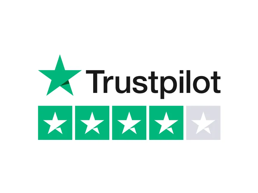 Trustpilot 4 Stars Logo