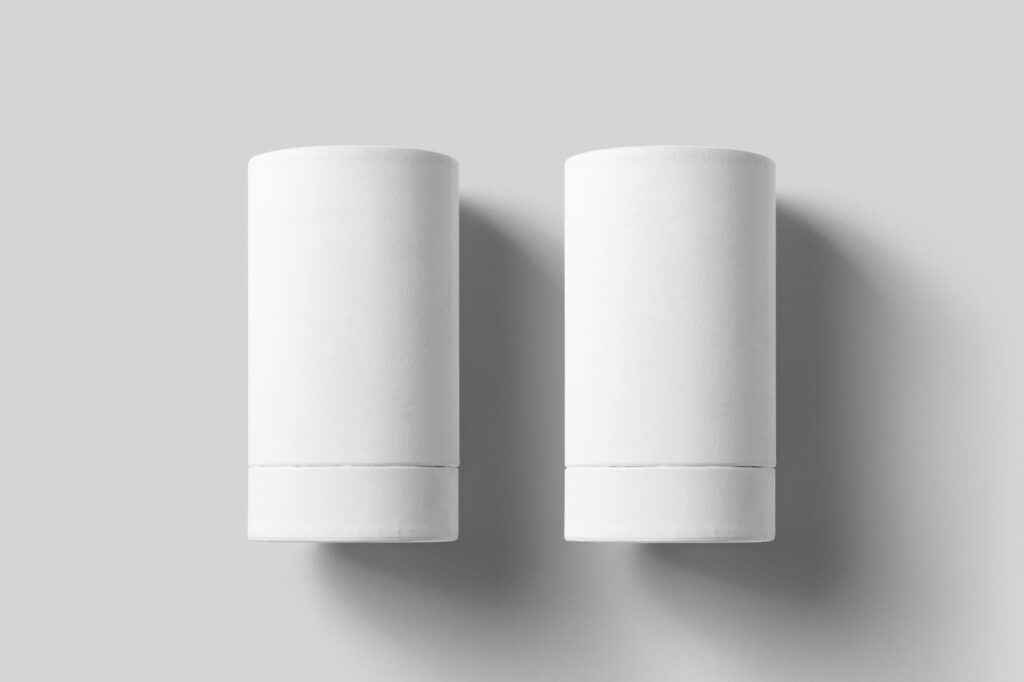 Tube Packaging Box Mockups