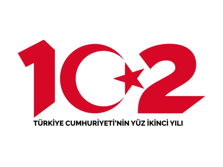 Türkiye Cumhuriyeti’nin 102 Yılı Logo