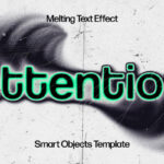 Twirl Blurred Text Effect