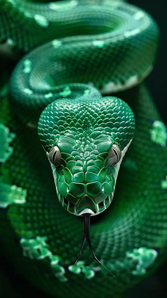 Twisting Snake Frame Art
