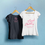 Two Hanging Mockup T-Shirt