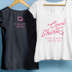 Two Hanging Mockup T-Shirt