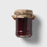 Two Jam Jars Mockup with Paper Lid Covers