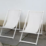 Two Outdoor Sunbed Mockup