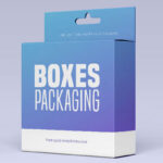 Two Realistic Small Boxes Packaging Mockups