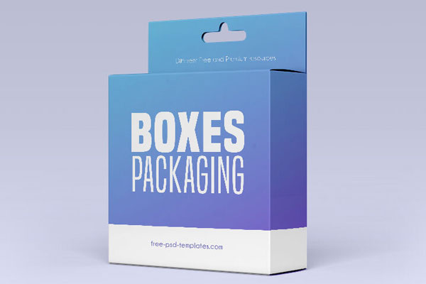 Two Realistic Small Boxes Packaging Mockups