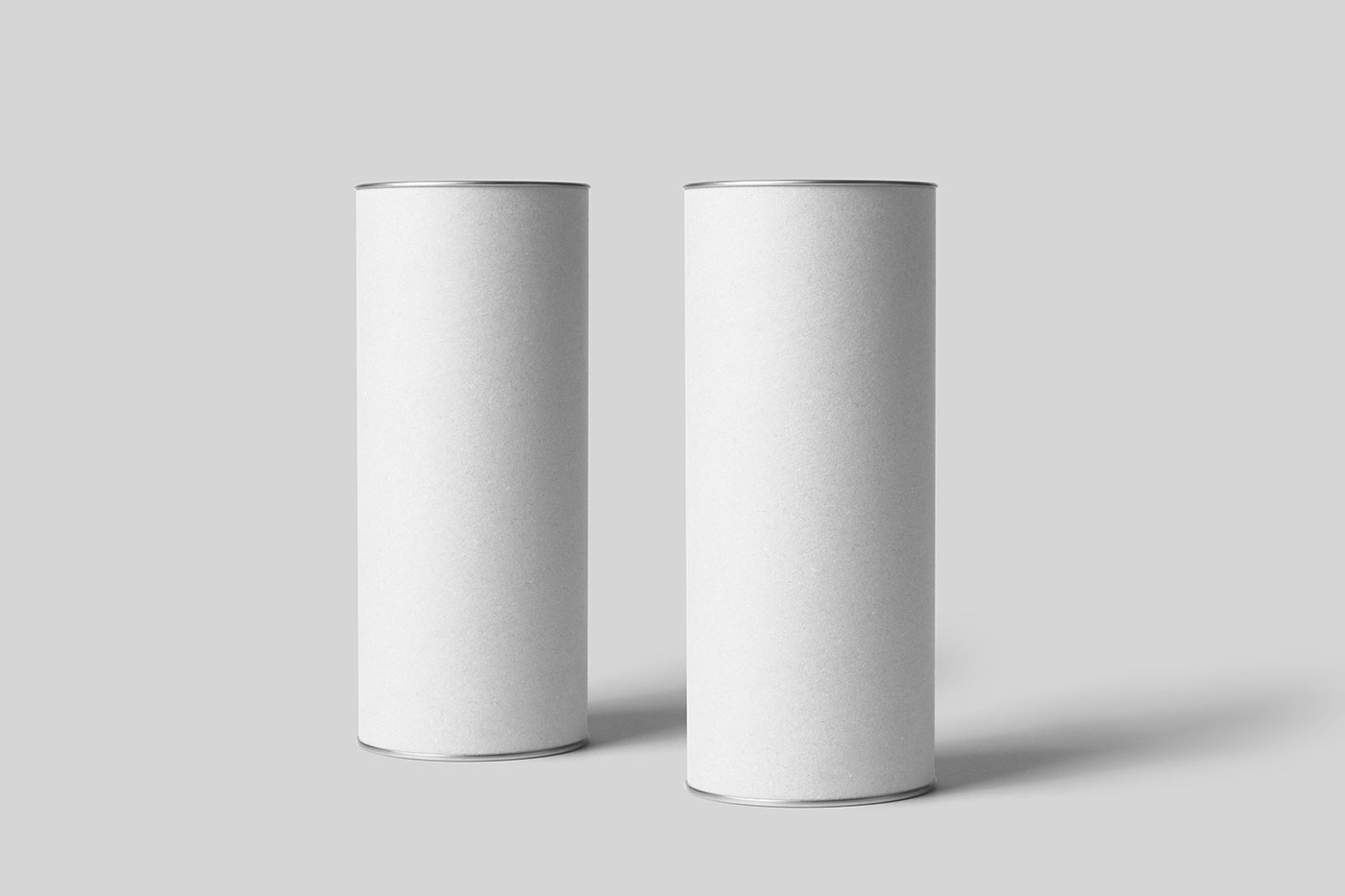 Free Two Tube Packaging Mockups PSD Template