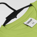 Two Woven Clothing Neck Label Mockups