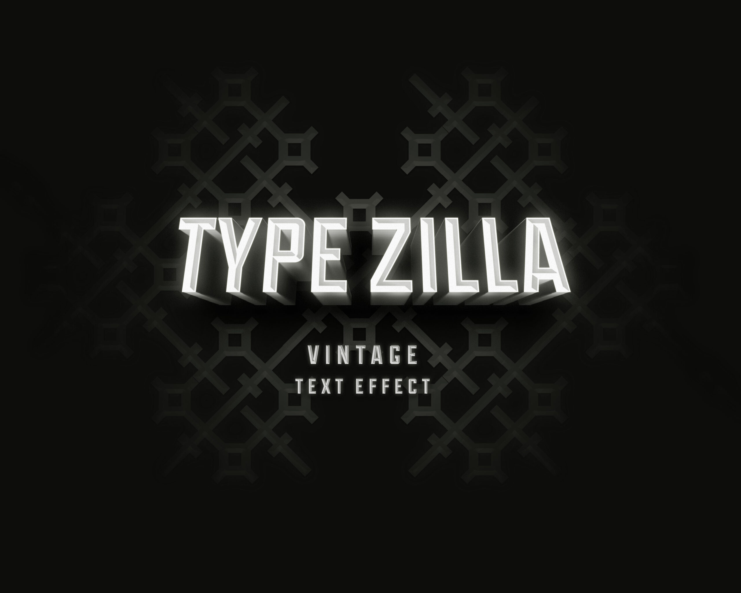 Type Zilla Text Effect FREE PSD
