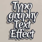 Typography Text Effect