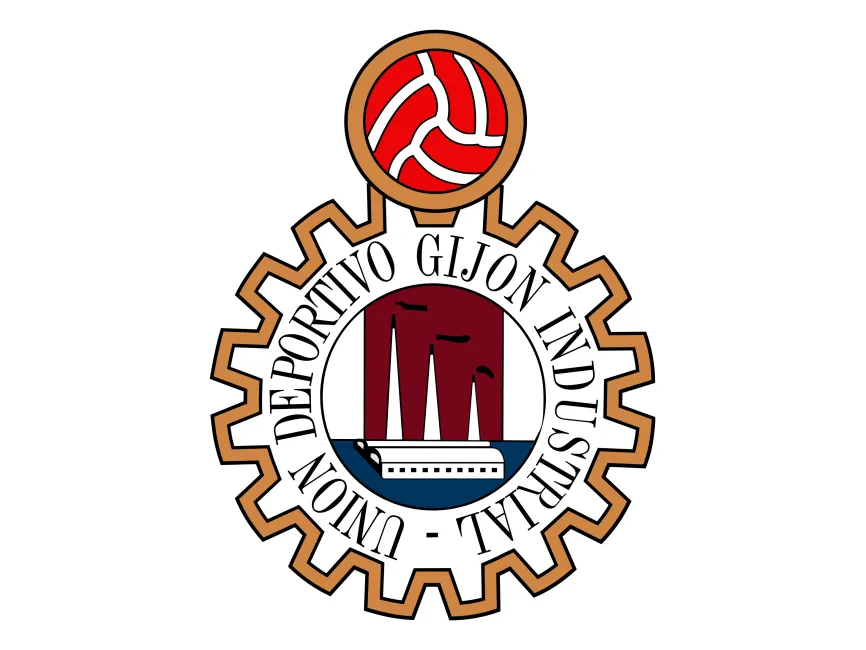U.D. GIJÓN INDUSTRIAL GIJÓN-ASTURIAS-SPAIN Logo