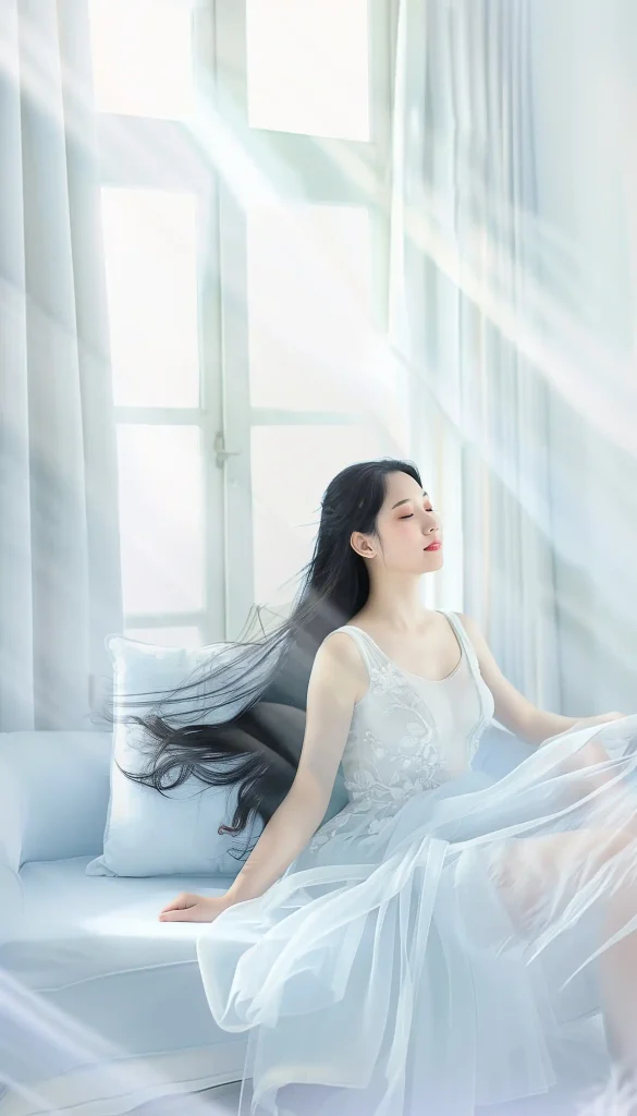 Ultra-Realistic Asian Model