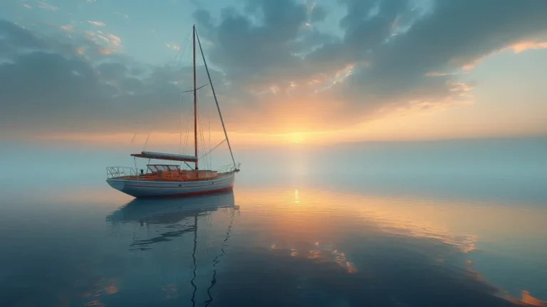 Ultra Realistic Wooden Sailboat