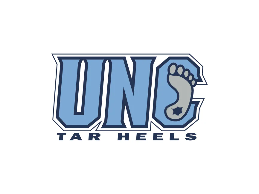 UNC Tar Heels Secondary Logo