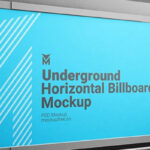 Underground Horizontal Billboard Mockup