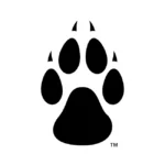 UNM Lobos Footprint Logo