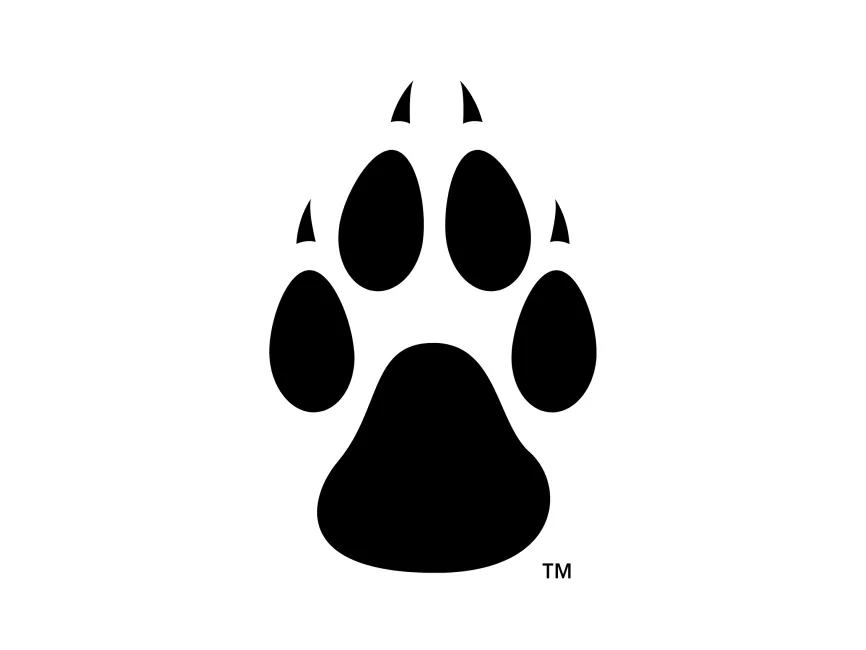 UNM Lobos Footprint Logo